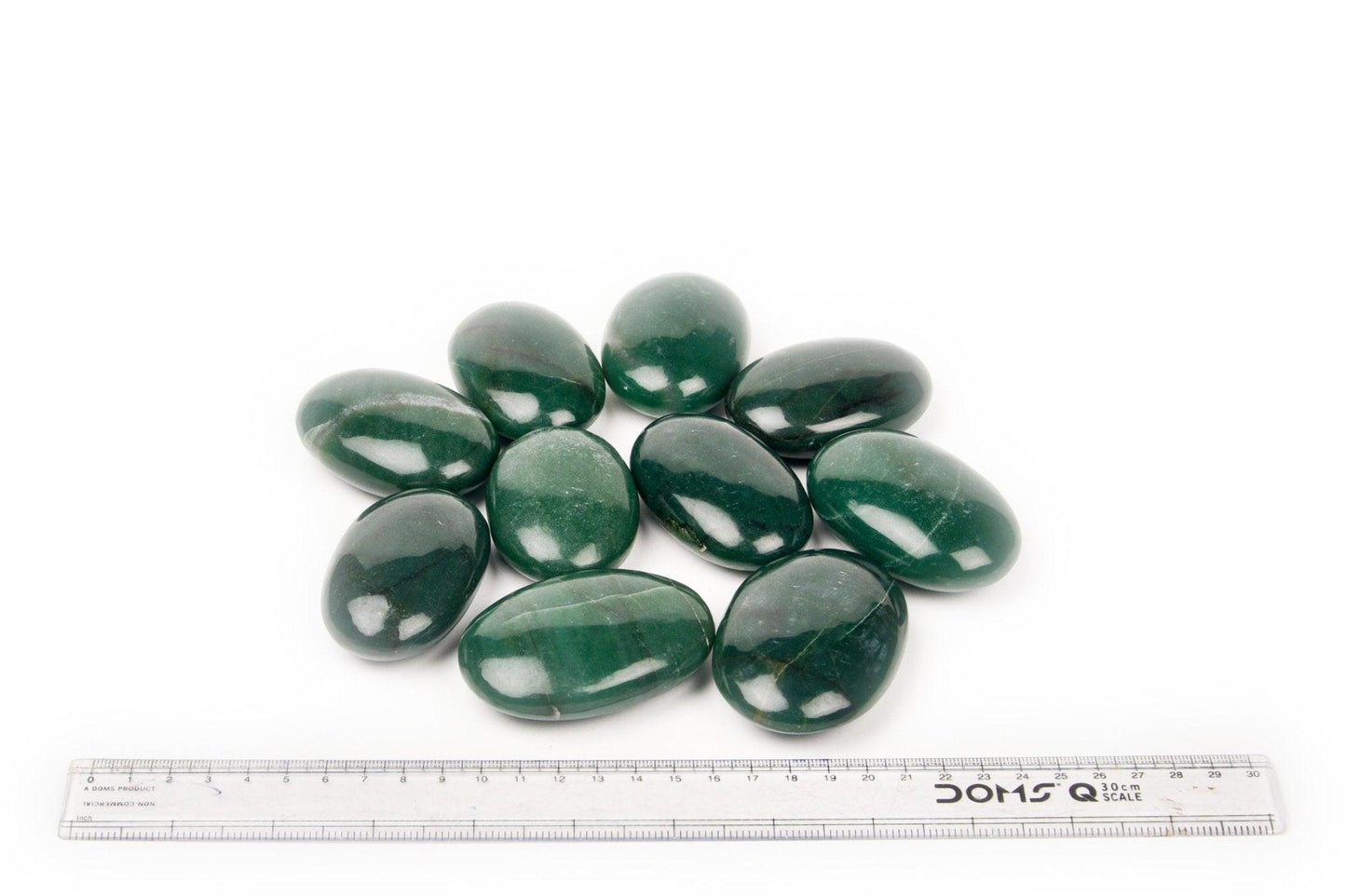 Dark Green Aventurine Palmstone - AEORA ROCKS INDIA - Healing Crystals superstore
