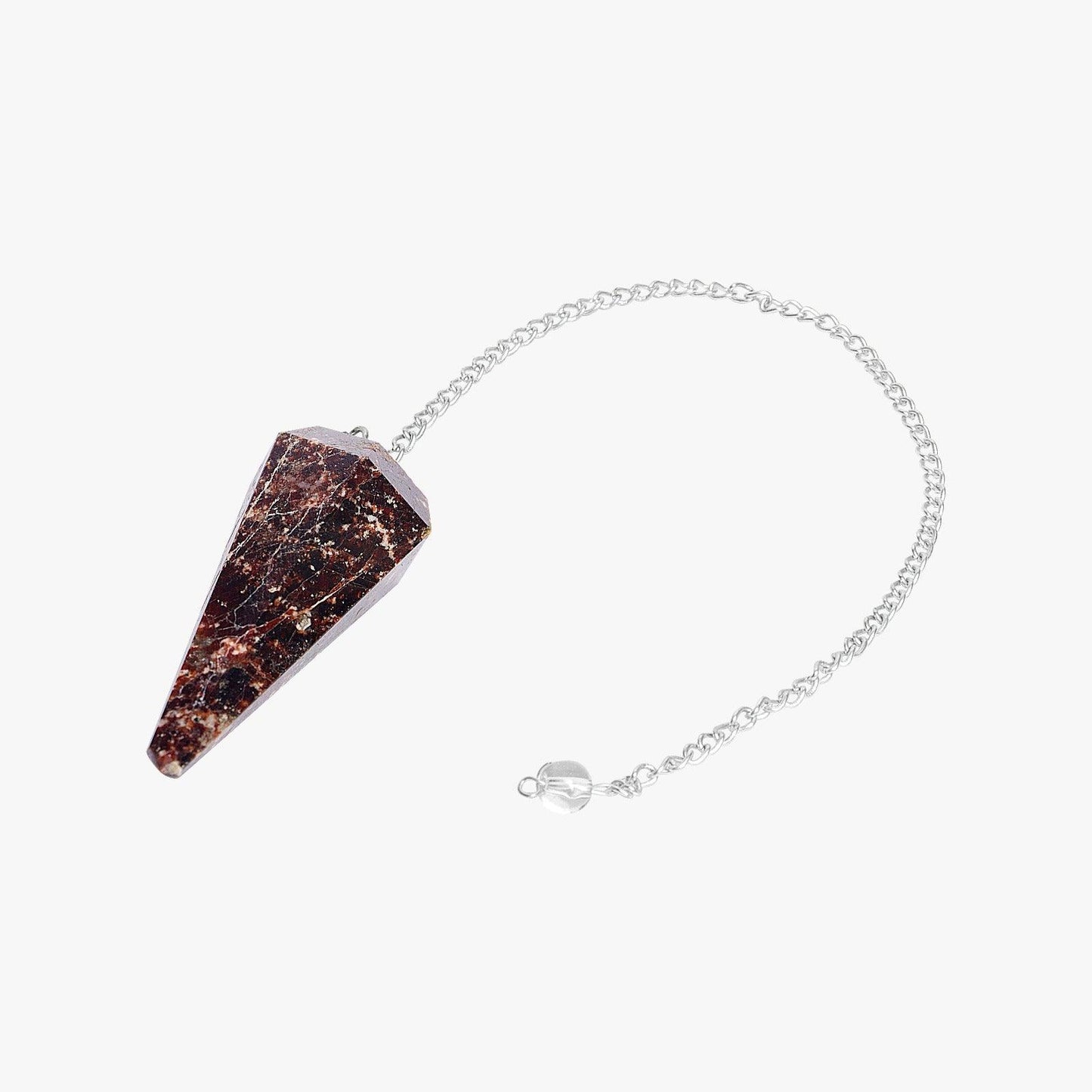 Garnet Pendulum - AEORA ROCKS INDIA - Healing Crystals superstore