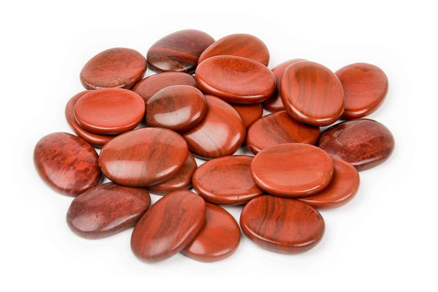 Red Jasper Worry Stone