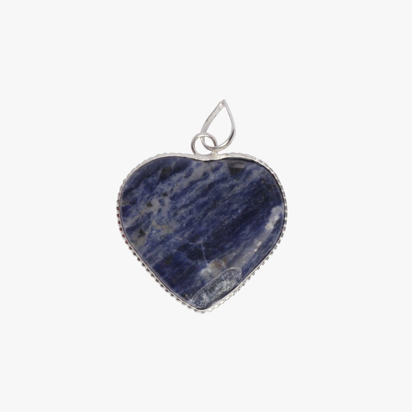 Sodalite Heart Pendant - AEORA ROCKS INDIA - Healing Crystals superstore