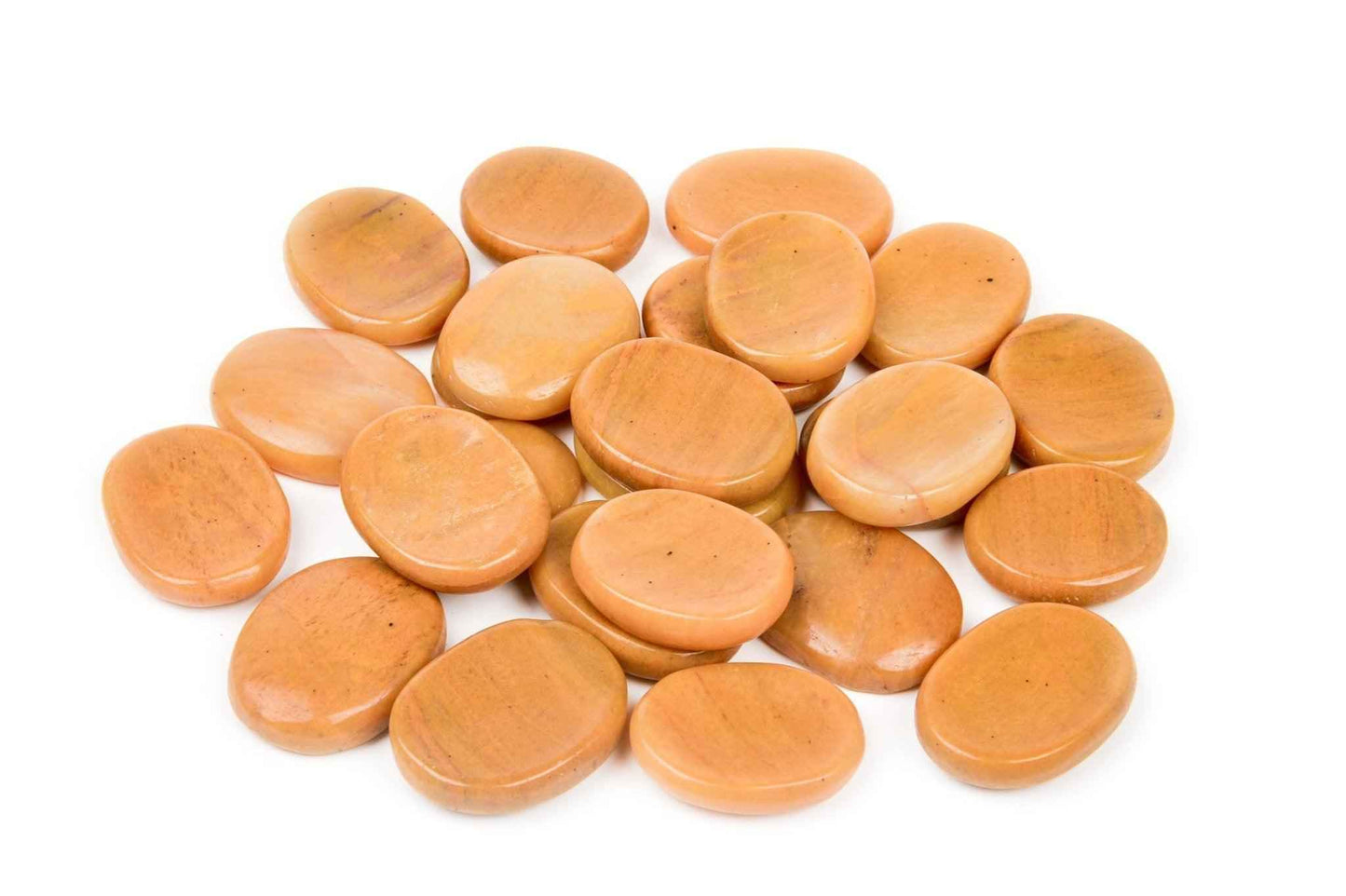 Yellow Jasper Worry Stone
