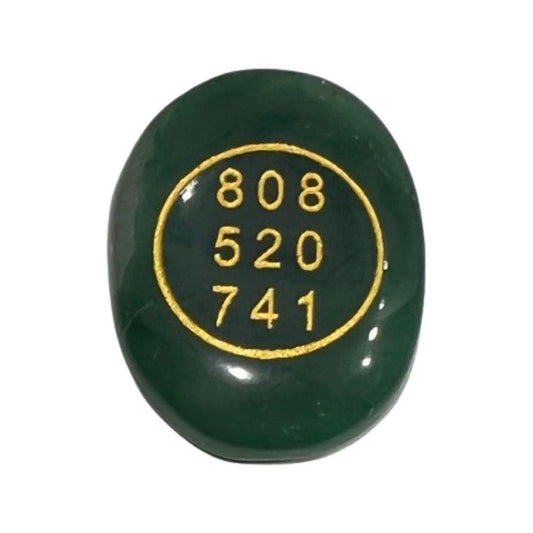 Zibu Coin Green Aventurine - AEORA ROCKS INDIA - Healing Crystals superstore