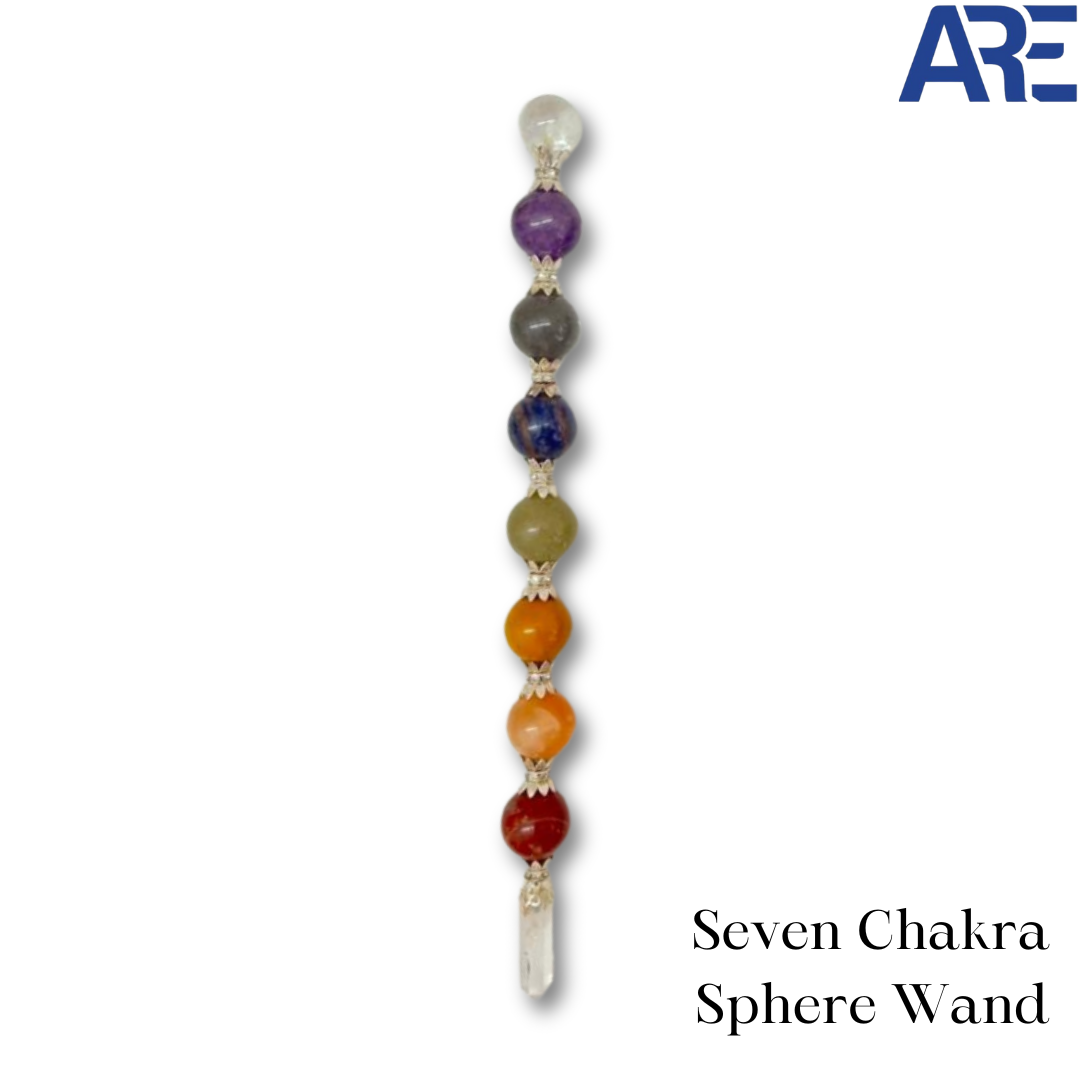 Seven Chakra Sphere Wand