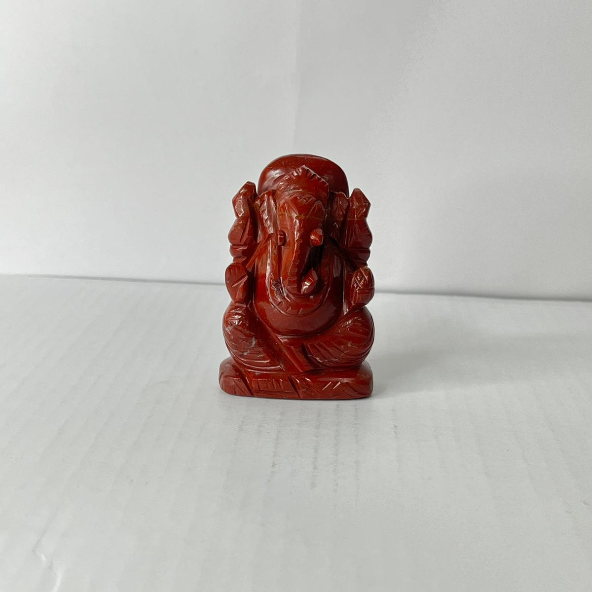 Red Jasper Ganesha - AEORA ROCKS INDIA -Healing Crystals superstore