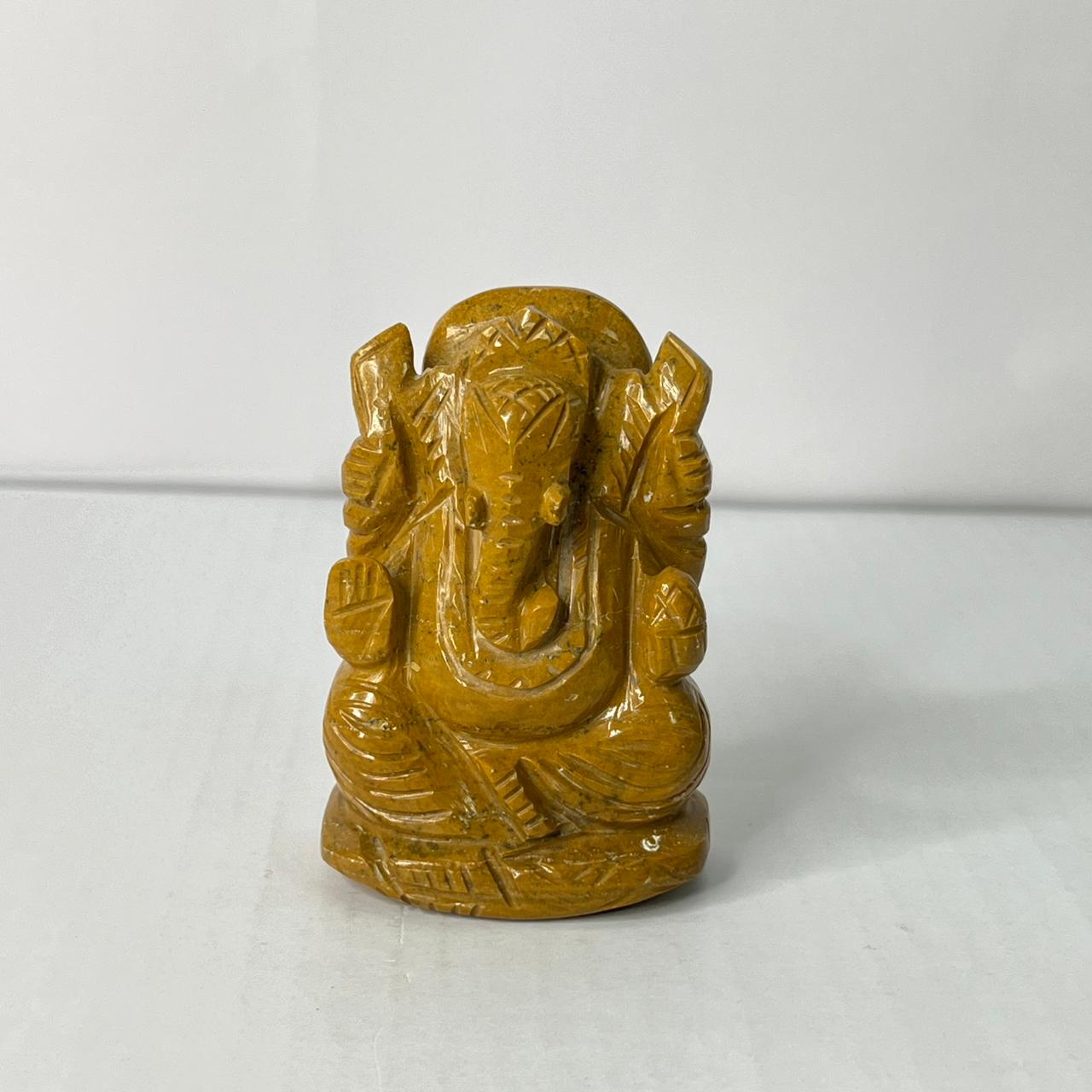 Yellow Jasper Ganesha
