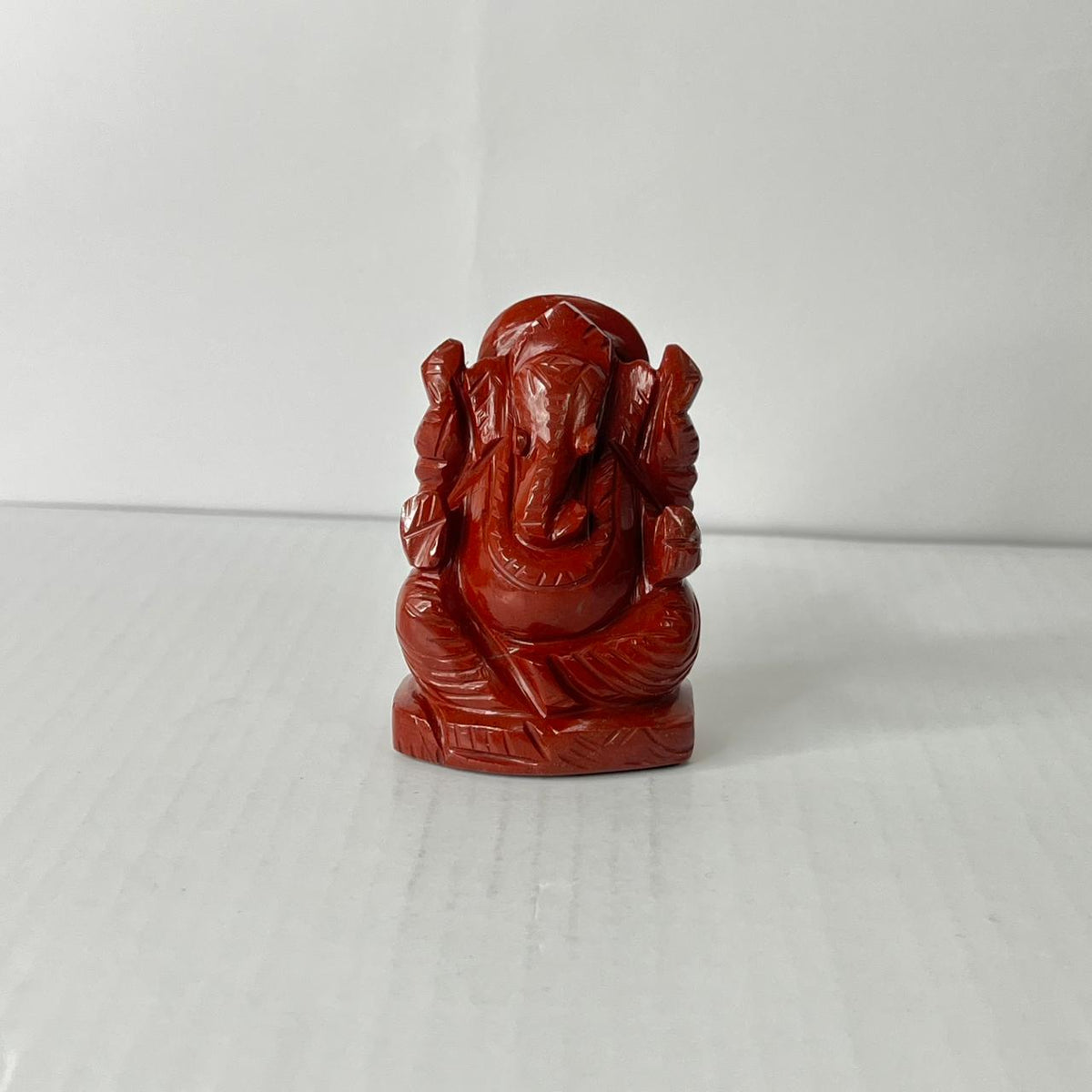 Red Jasper Ganesha - AEORA ROCKS INDIA -Healing Crystals superstore
