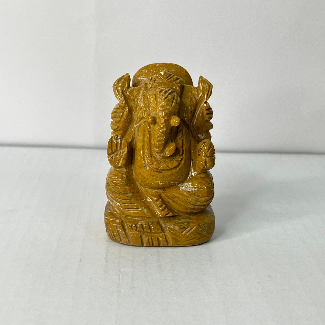 Yellow Jasper Ganesha