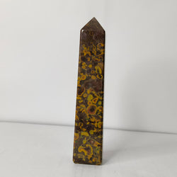Natural Fruit Jasper Crystal Tower | Polished Fruit Jasper Point for Grounding, Stability & Vital Energy - AEORA ROCKS INDIA -Healing Crystals superstore
