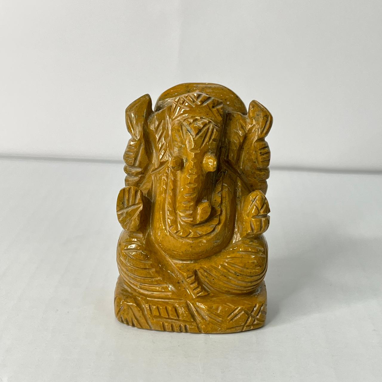 Yellow Jasper Ganesha