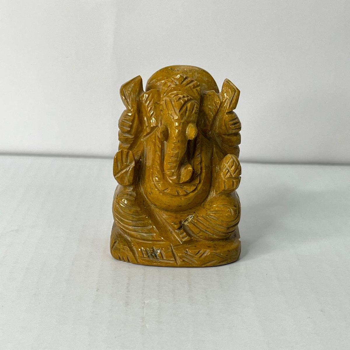Yellow Jasper Ganesha - AEORA ROCKS INDIA -Healing Crystals superstore