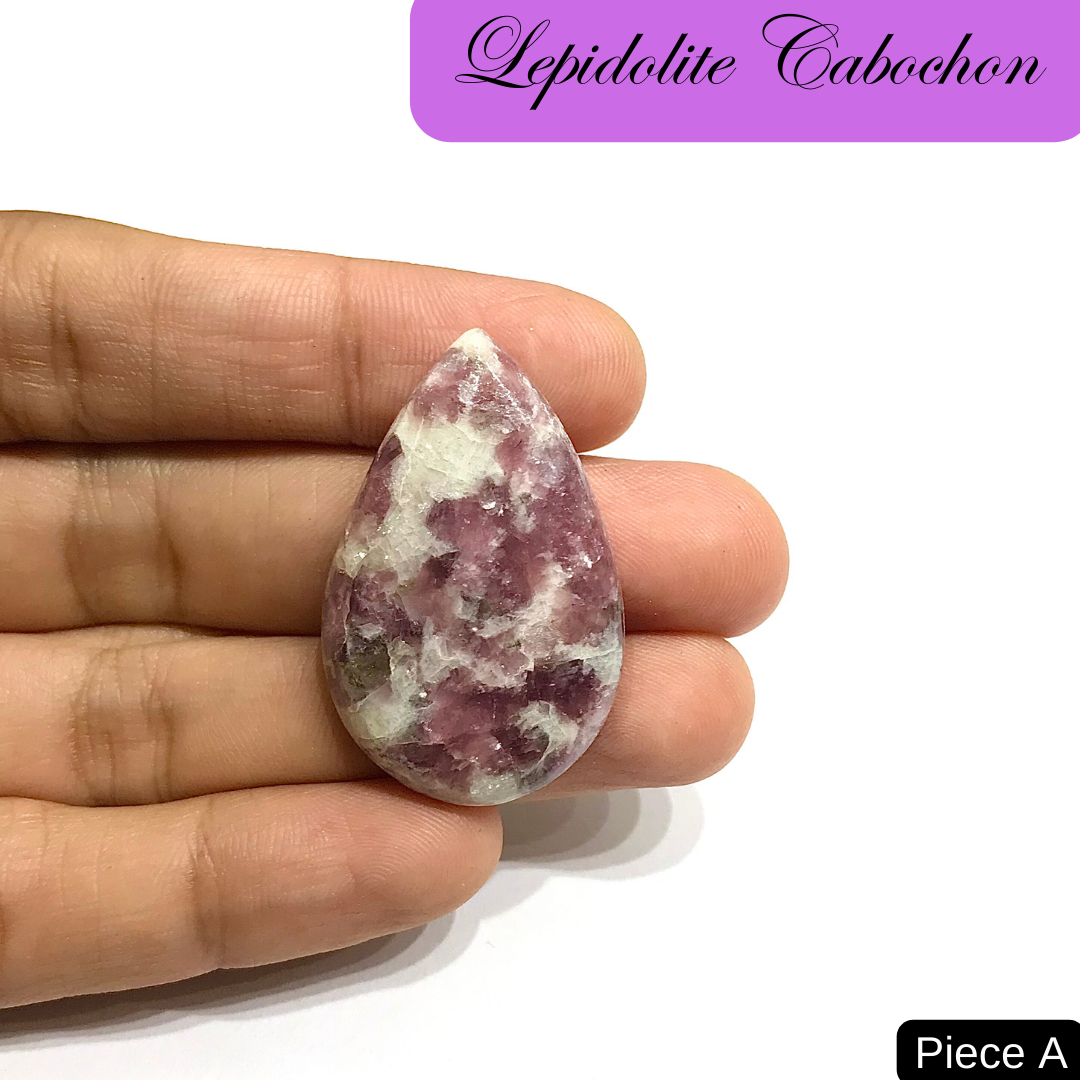 Lepidolite Cabochons