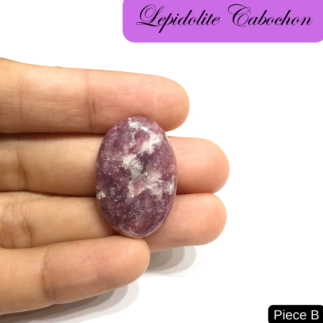 Lepidolite Cabochons