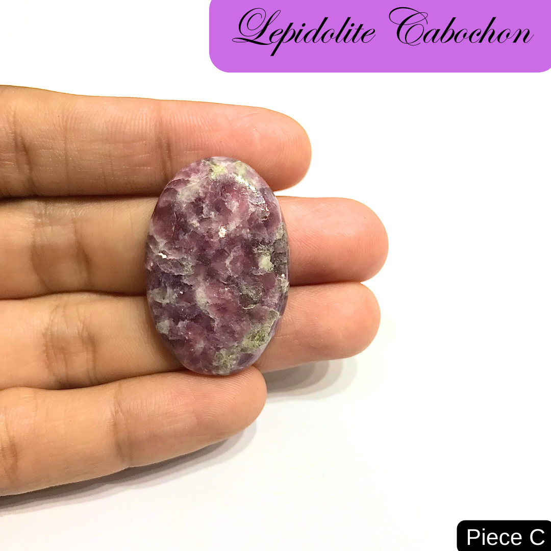 Lepidolite Cabochons