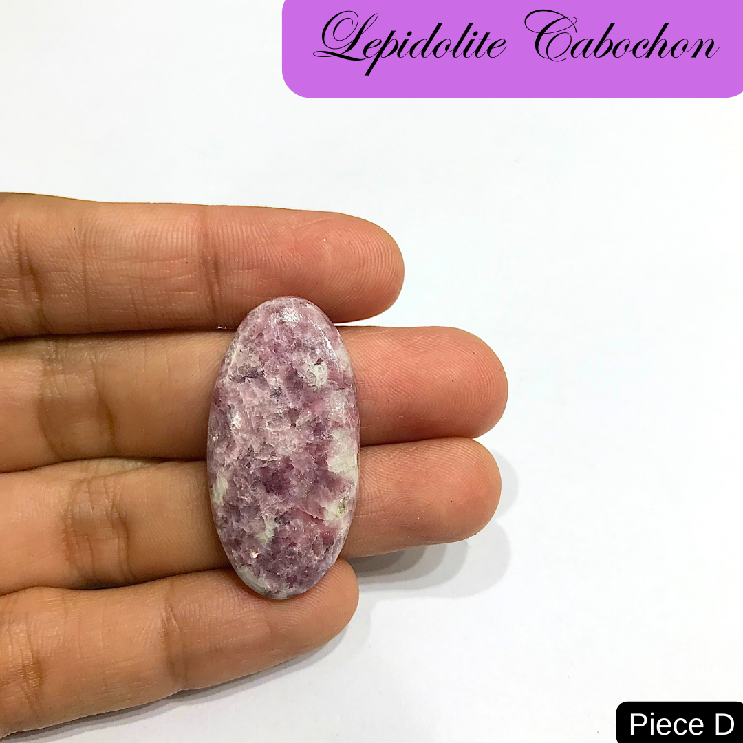 Lepidolite Cabochons