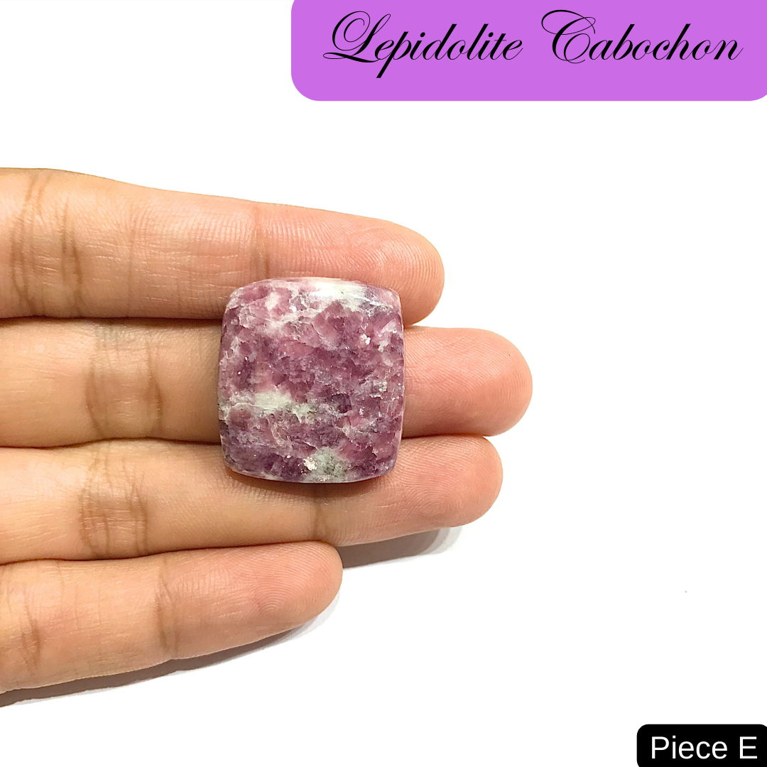 Lepidolite Cabochons