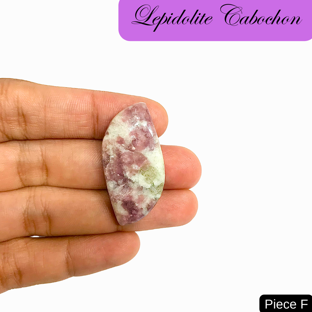 Lepidolite Cabochons