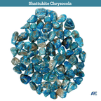 ⁠Shattukite Chryscola Tumbled Stone - AEORA ROCKS INDIA -Healing Crystals superstore