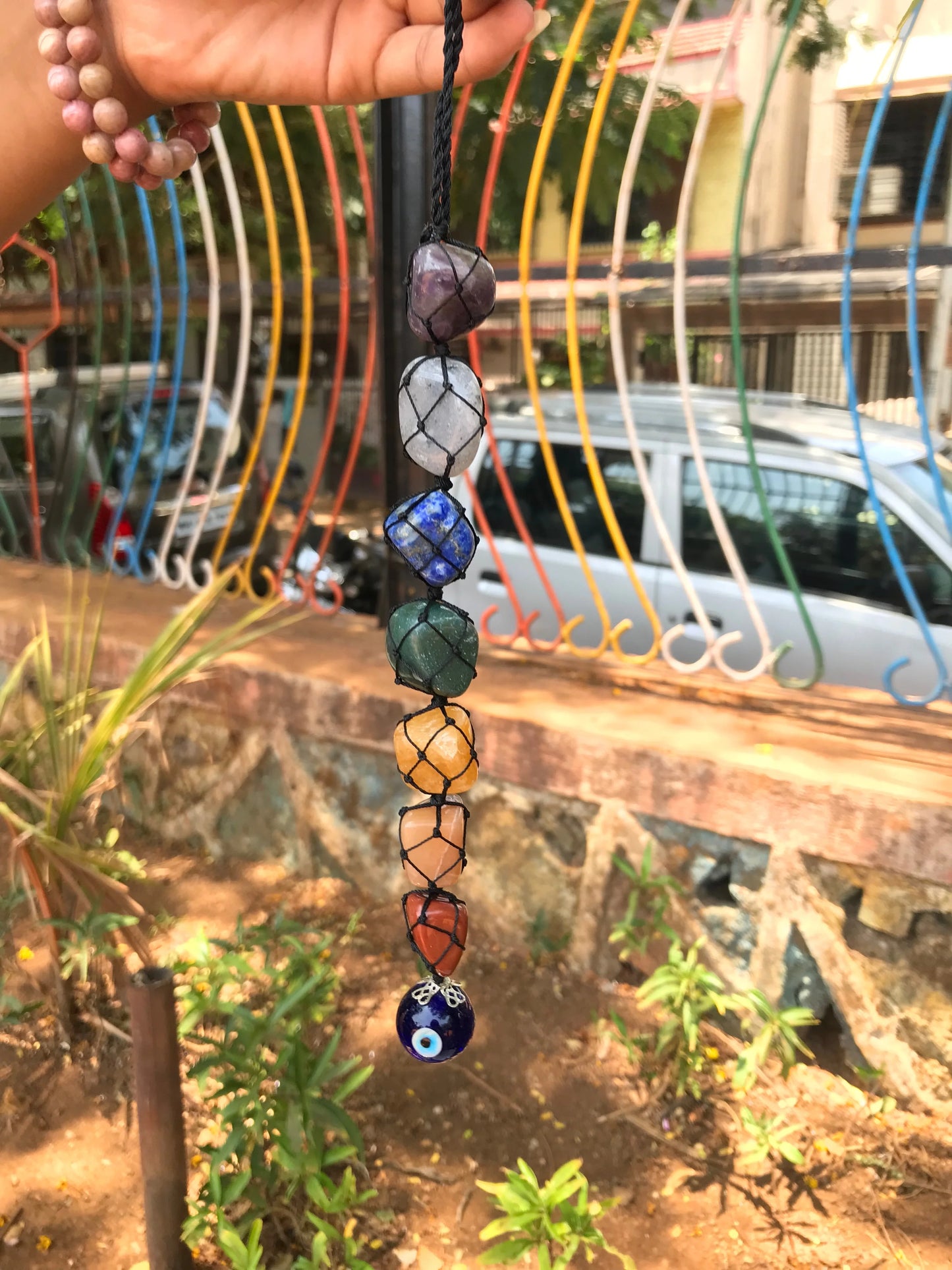 7 Chakra Car Hanger