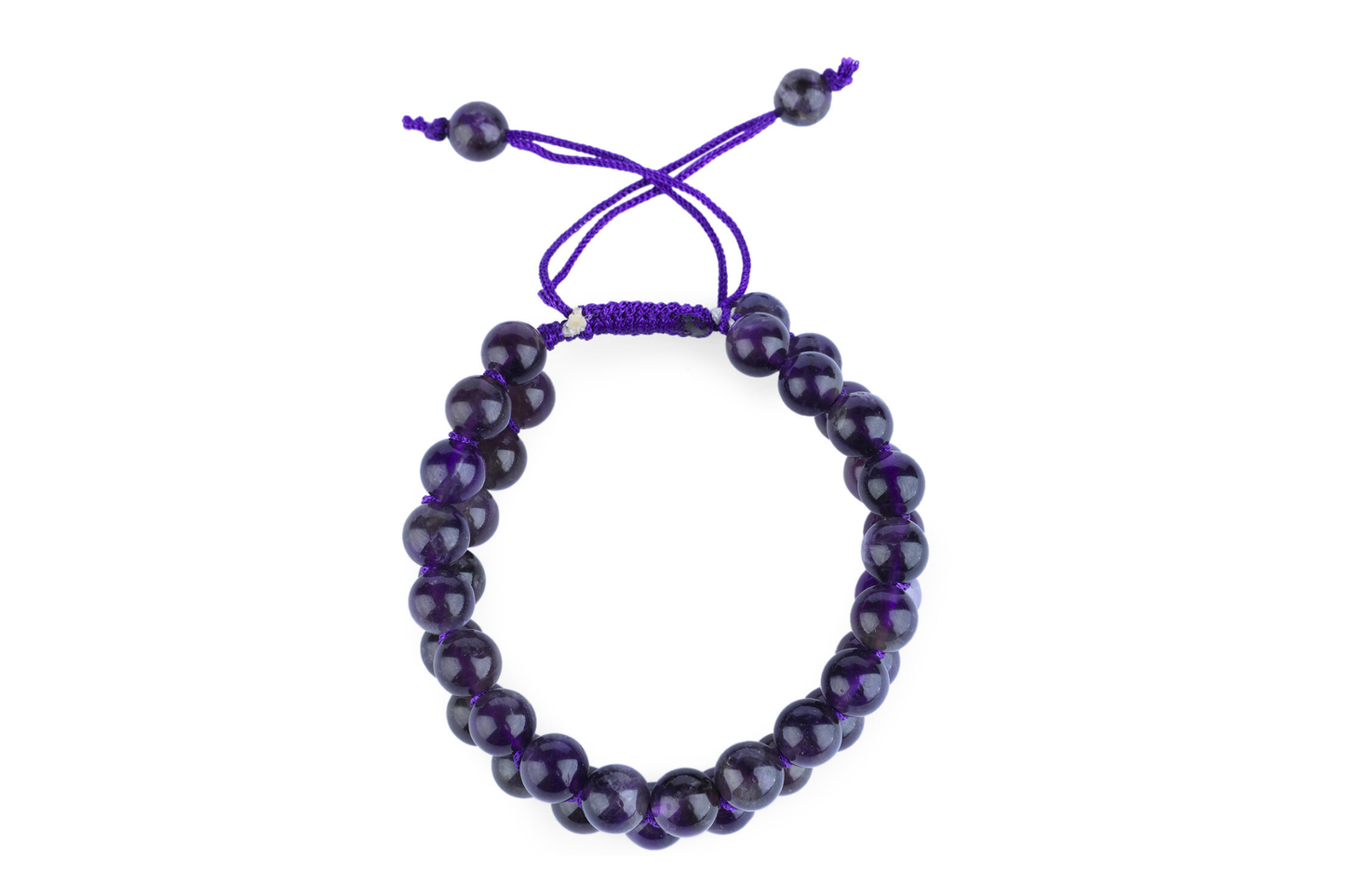 Amethyst String Bracelet