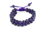 Amethyst String Bracelet - AEORA ROCKS INDIA -Healing Crystals superstore