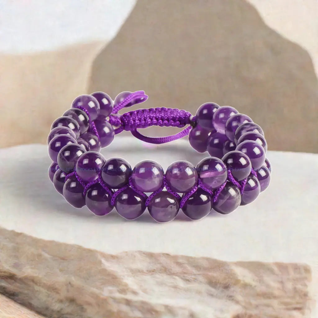 Amethyst String Bracelet