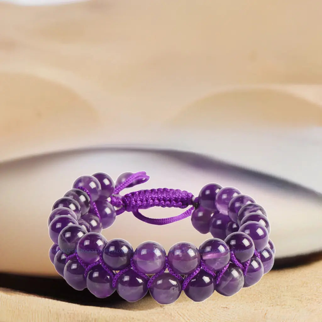 Amethyst String Bracelet