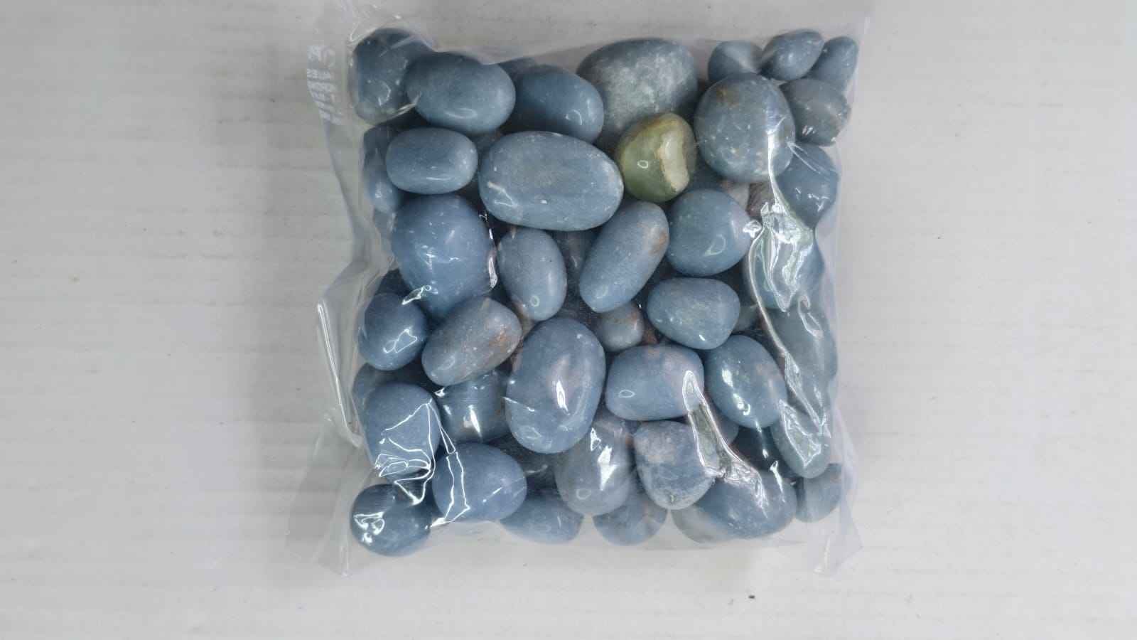 ANGELITE PREMIUM TUMBLE STONES - 1KG