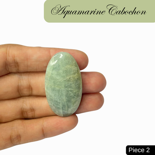 Aquamarine Cabochons - AEORA ROCKS INDIA -Healing Crystals superstore