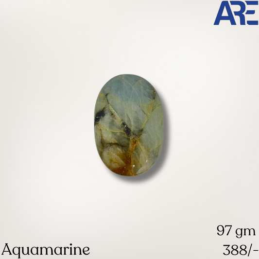 Aquamarine Palmstone 