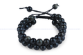 Black Obsidian String Bracelet - AEORA ROCKS INDIA -Healing Crystals superstore