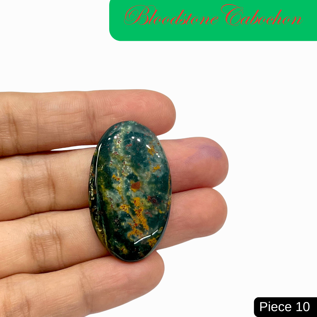 Bloodstone cabochons