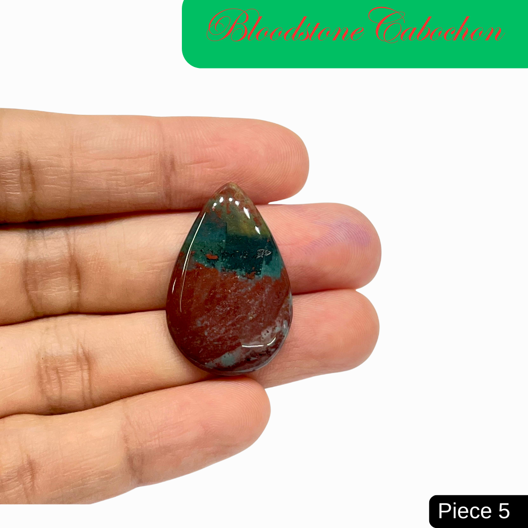Bloodstone cabochons
