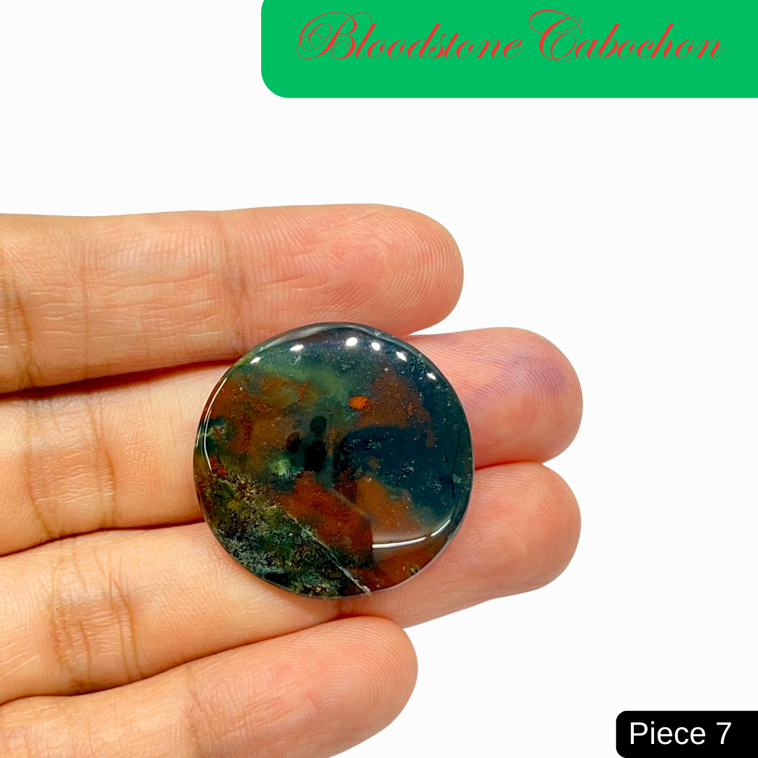 Bloodstone cabochons