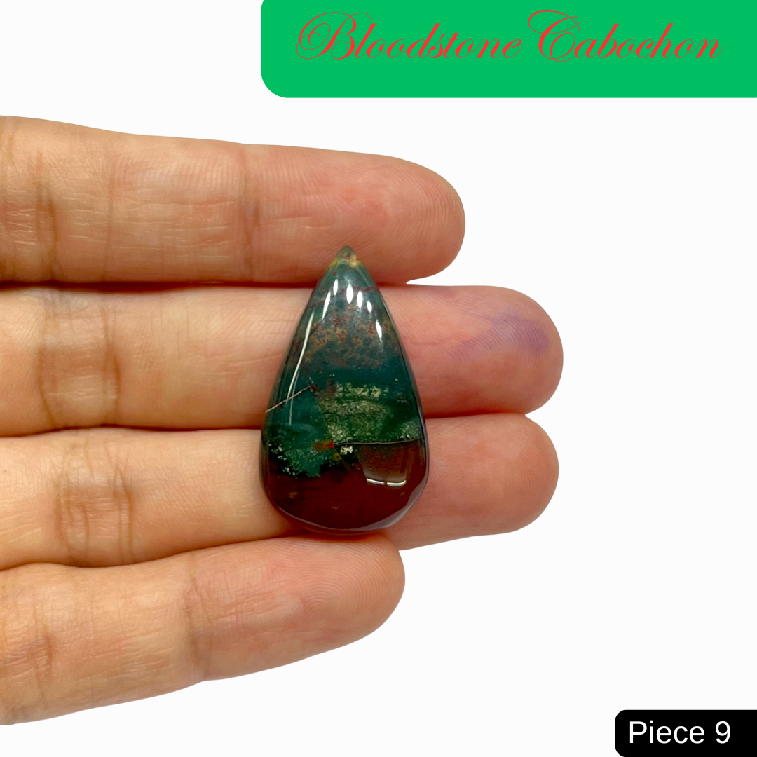 Bloodstone cabochons