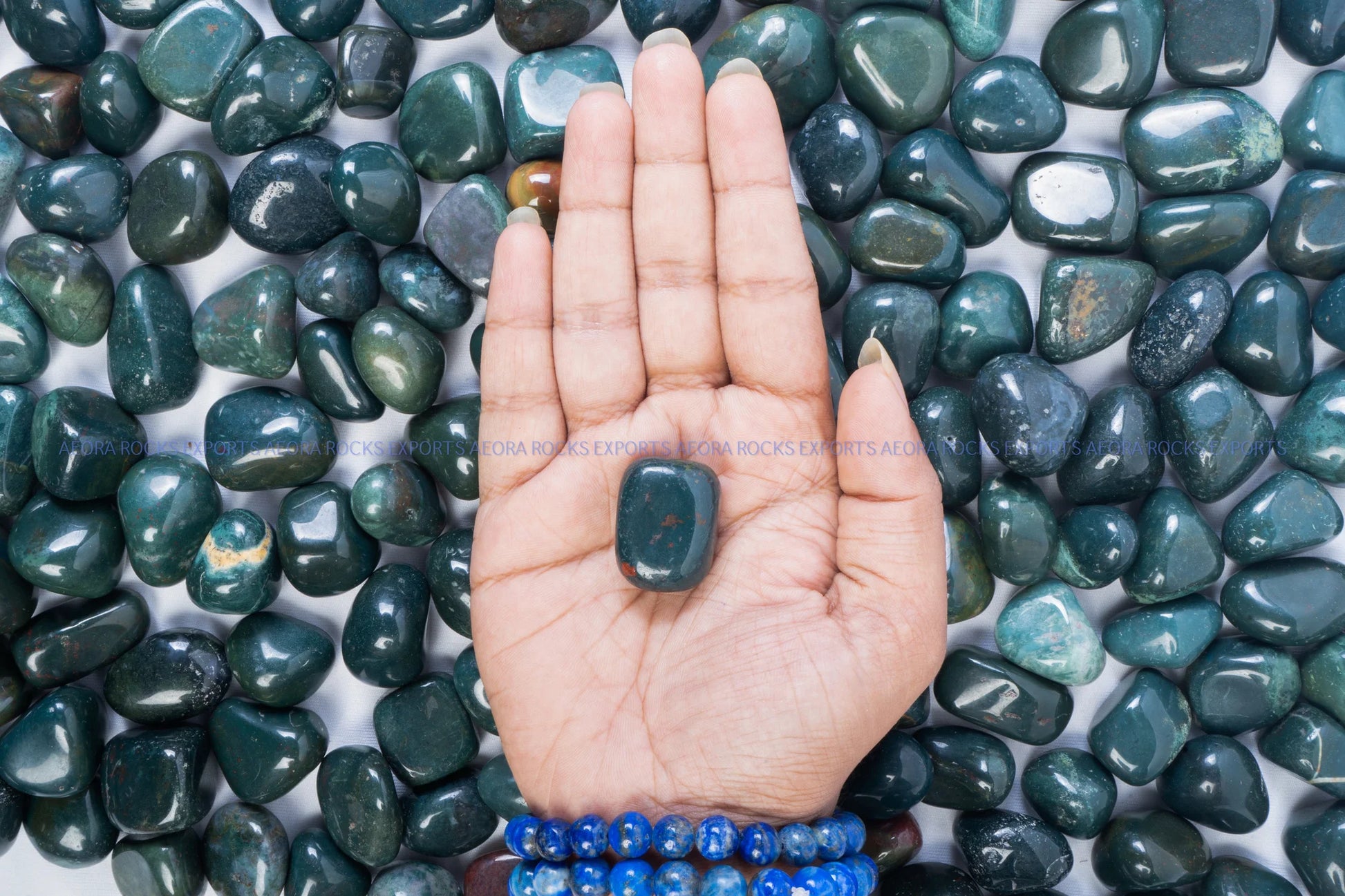 Bloodstone Tumbled Stone