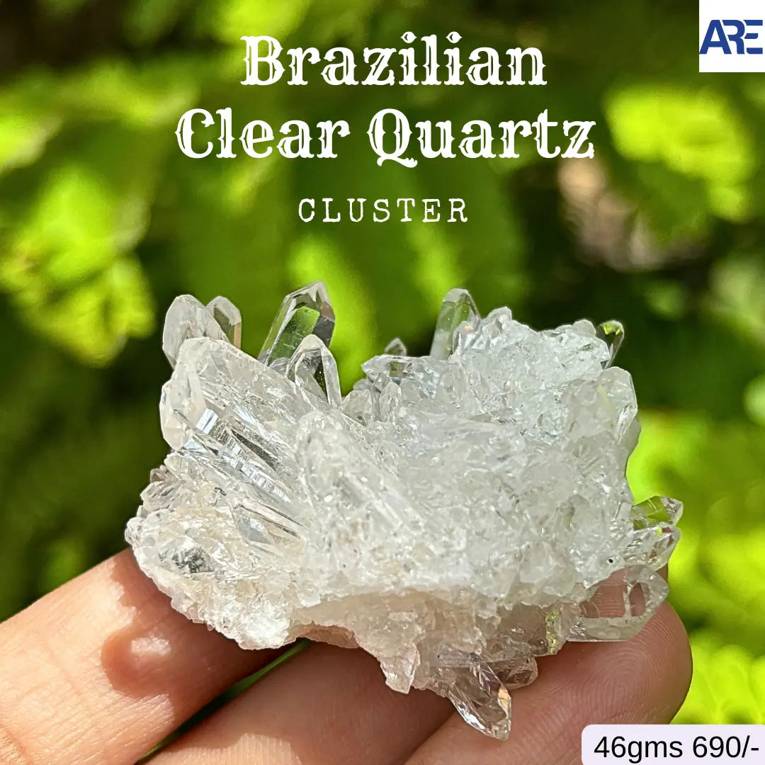 Brazilian Clear Quartz Cluster