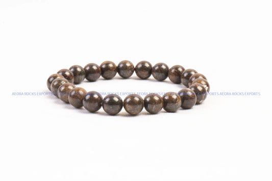 Bronzite Bead Bracelet