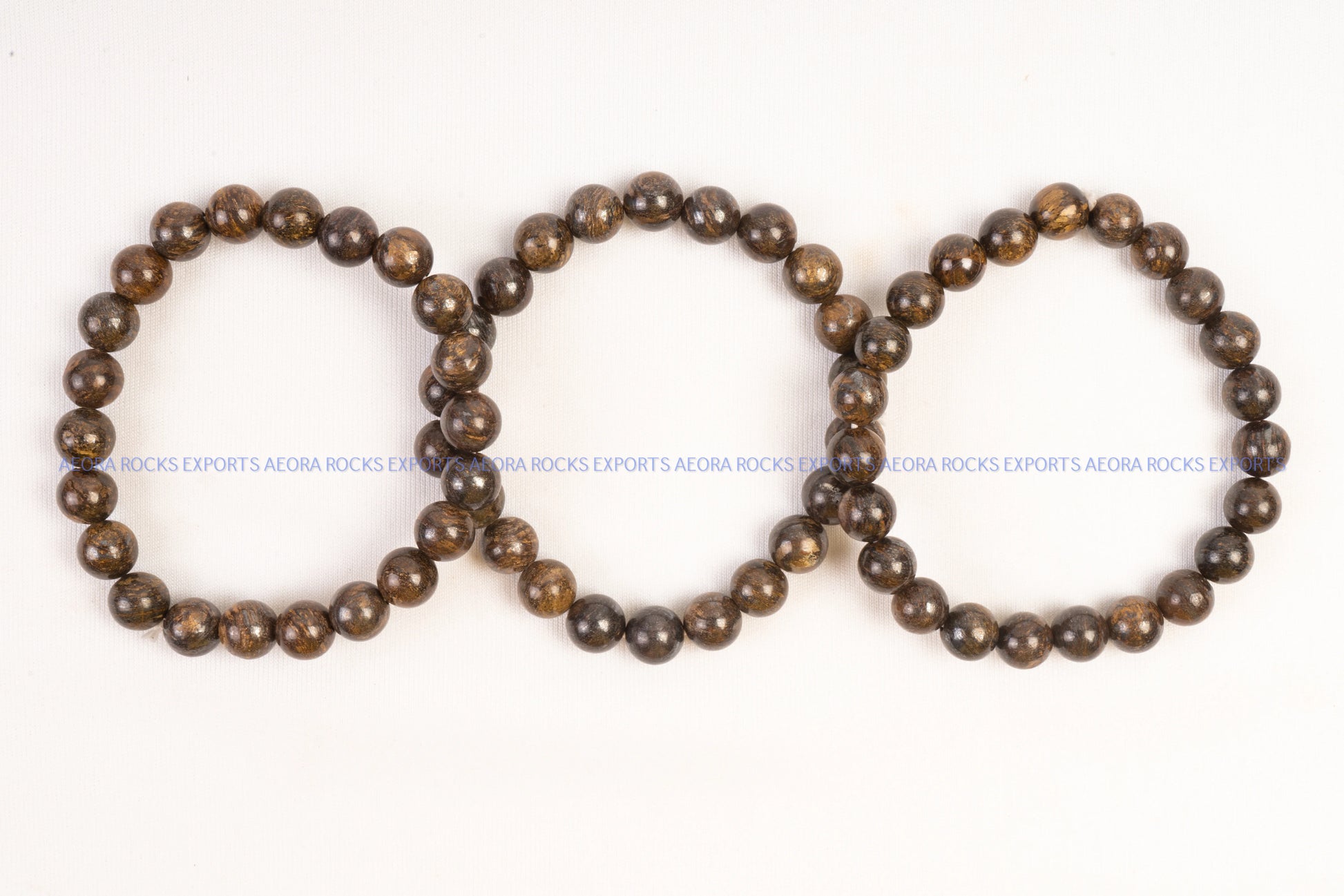 Bronzite Bead Bracelet