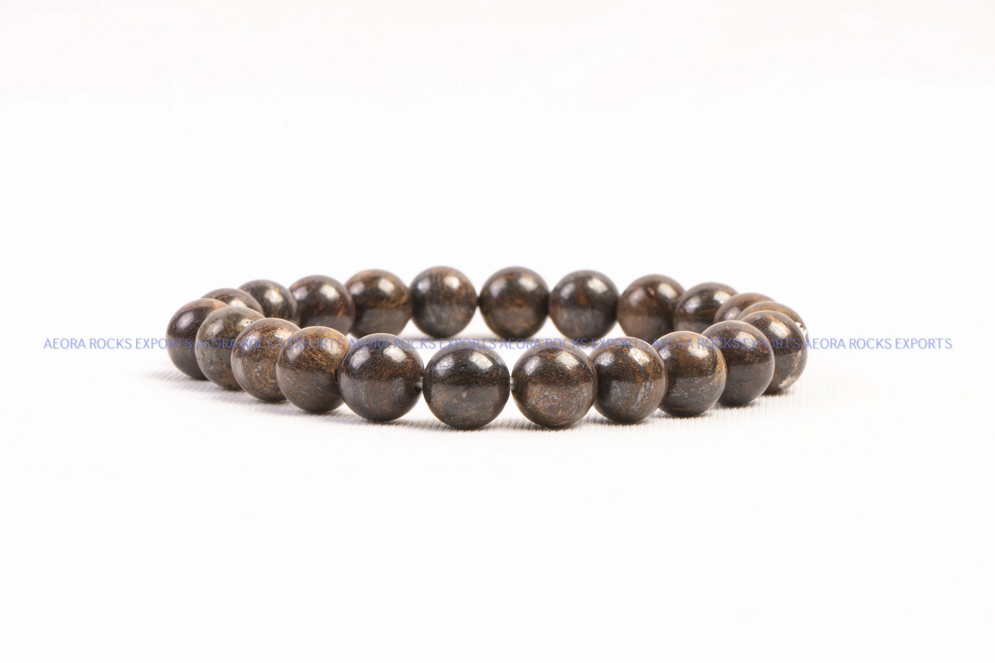 Bronzite Bead Bracelet