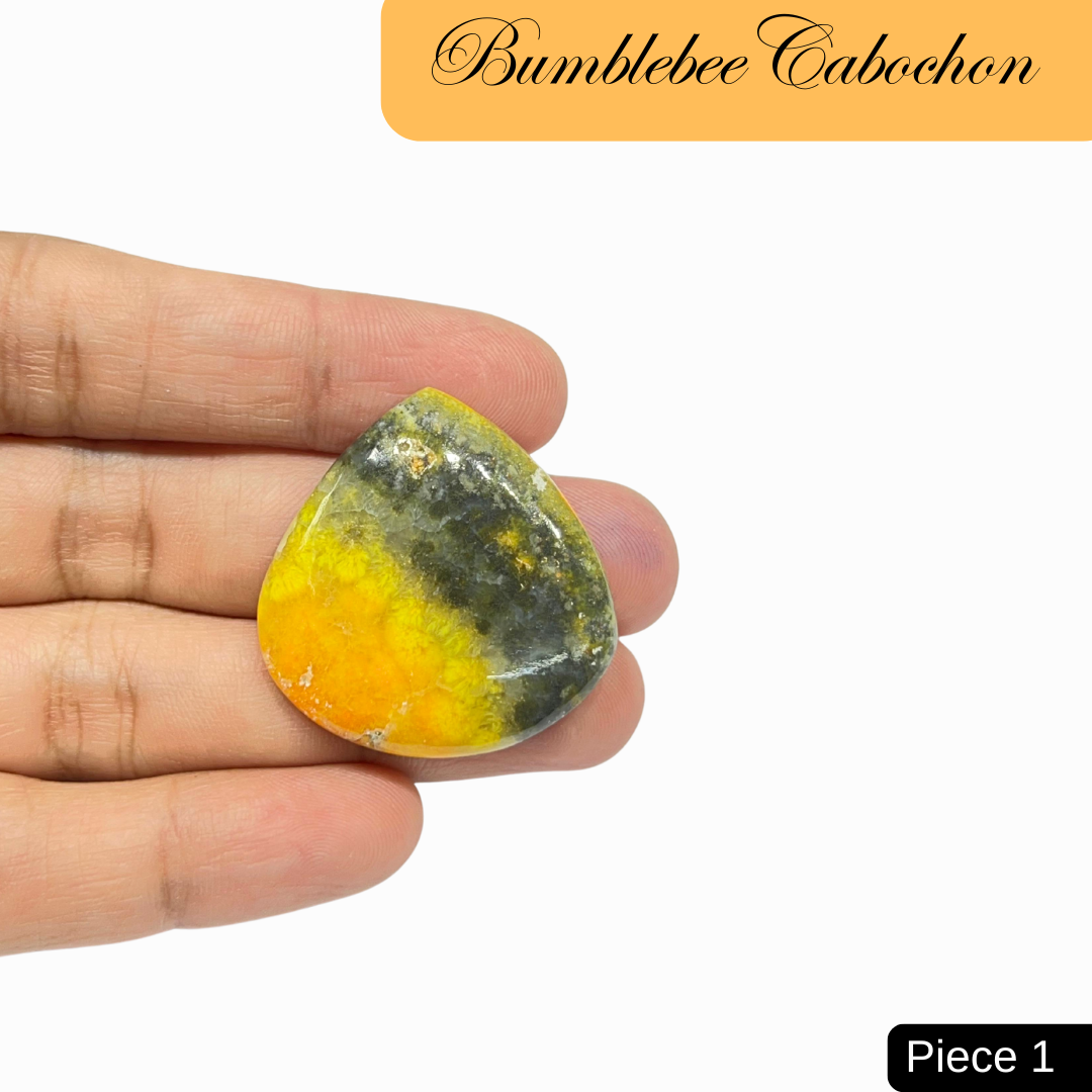 Bumblebee Cabochons - AEORA ROCKS INDIA -Healing Crystals superstore