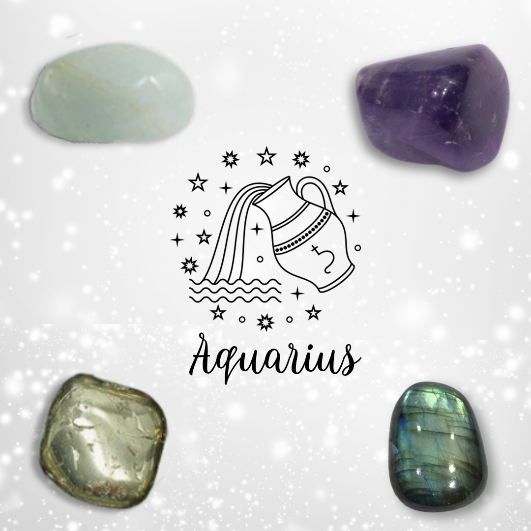 CRYSTALS AS PER ZODIAC - AQUARIUS