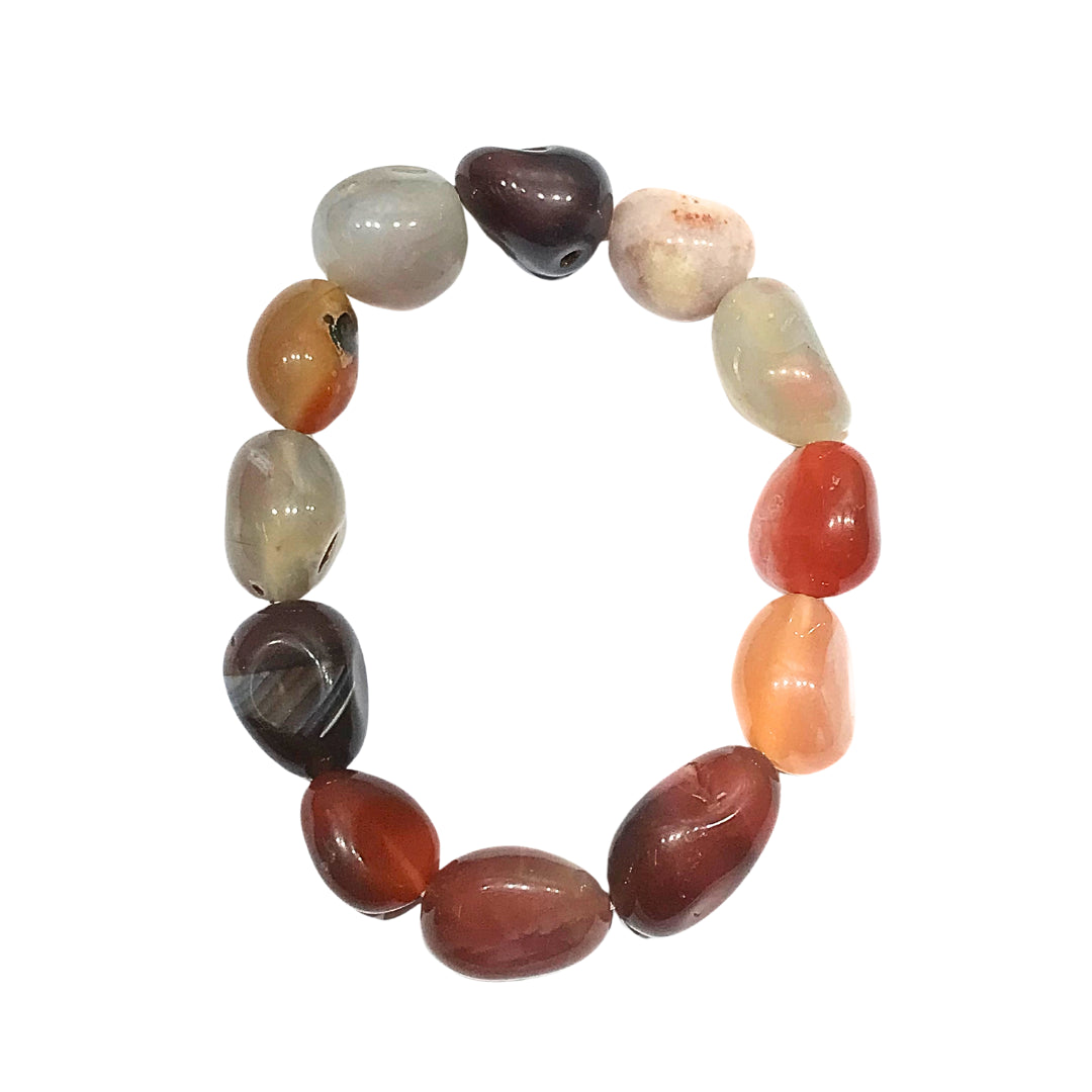 Carnelian Tumbled Bracelet