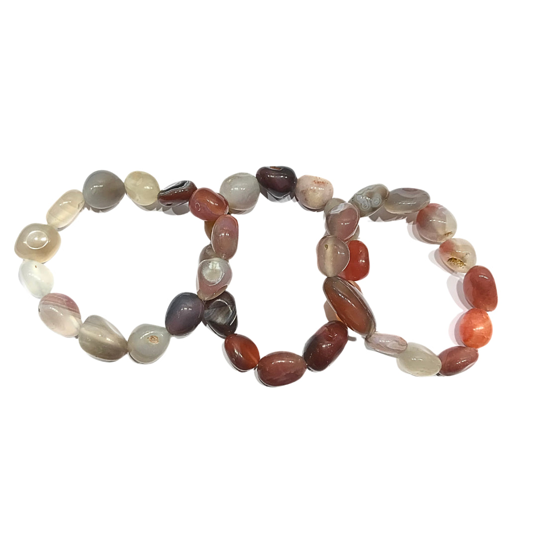 Carnelian Tumbled Bracelet