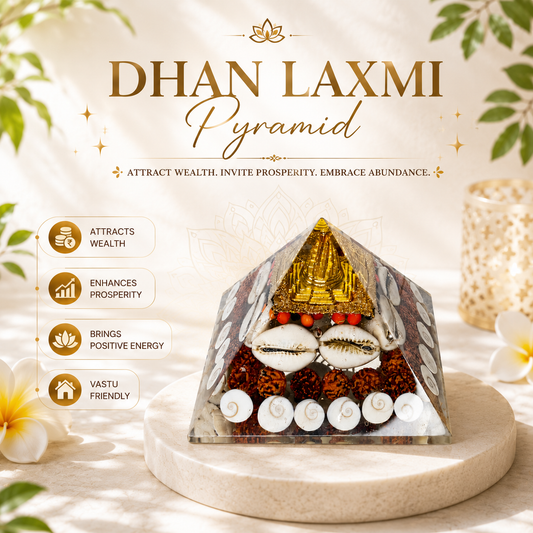 Dhan Laxmi Pyramid – Attract Wealth, Prosperity & Positive Energy
