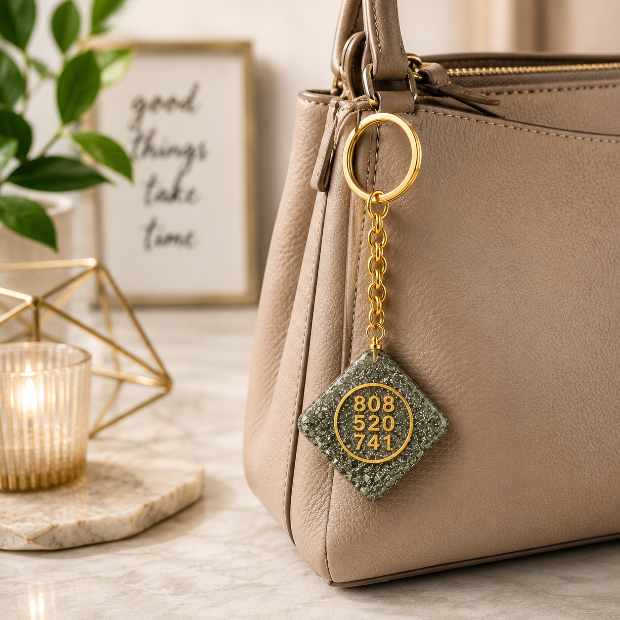 Pyrite money keychain  Aeora Rocks - AEORA ROCKS INDIA -Healing Crystals superstore