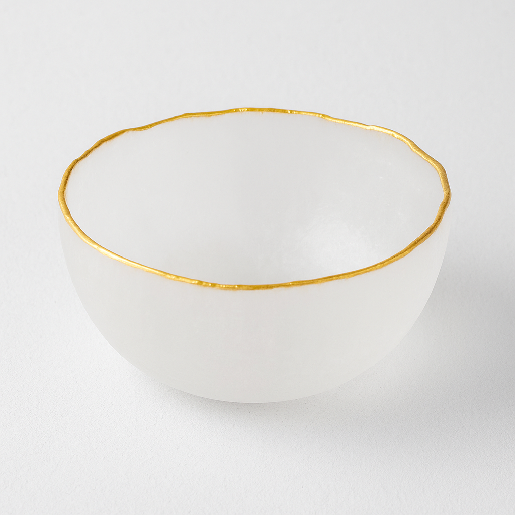 Selenite Bowl- Perfect for cleansing and charging crystals - AEORA ROCKS INDIA -Healing Crystals superstore