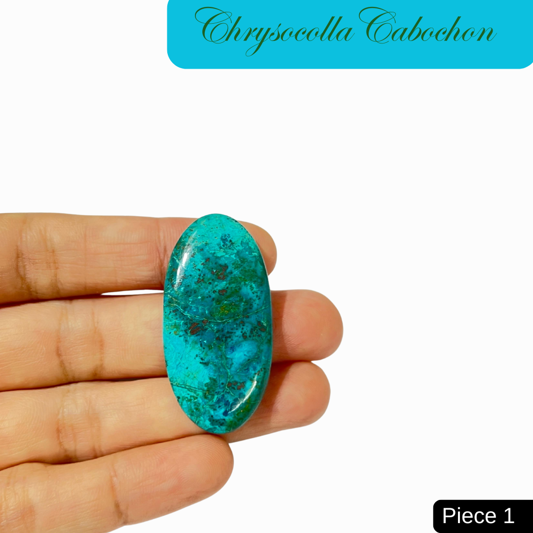Chrysocolla  Cabochons - AEORA ROCKS INDIA -Healing Crystals superstore