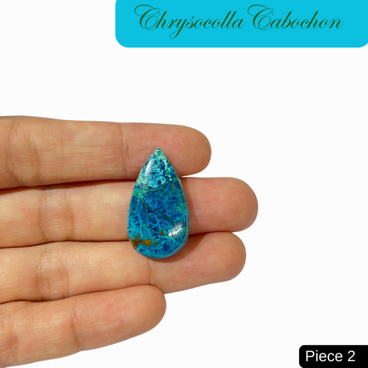 Chrysocolla  Cabochons - AEORA ROCKS INDIA -Healing Crystals superstore