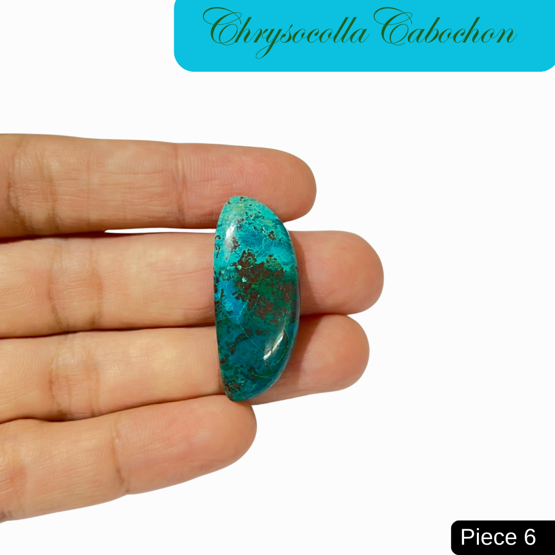 Chrysocolla  Cabochons - AEORA ROCKS INDIA -Healing Crystals superstore
