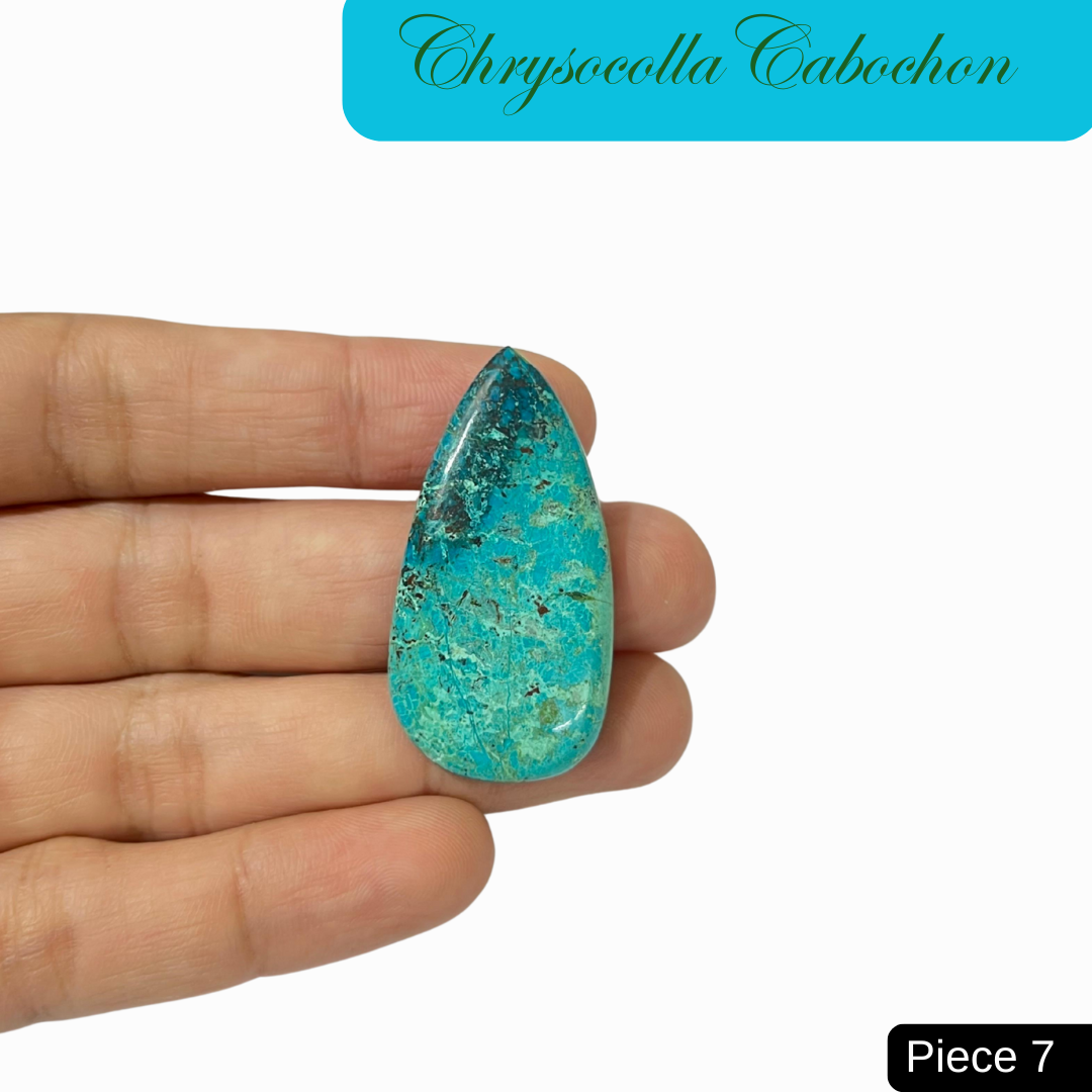 Chrysocolla  Cabochons - AEORA ROCKS INDIA -Healing Crystals superstore